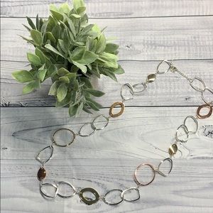 🎉HP🎉 Tri Colored Costume Jewelry Necklace